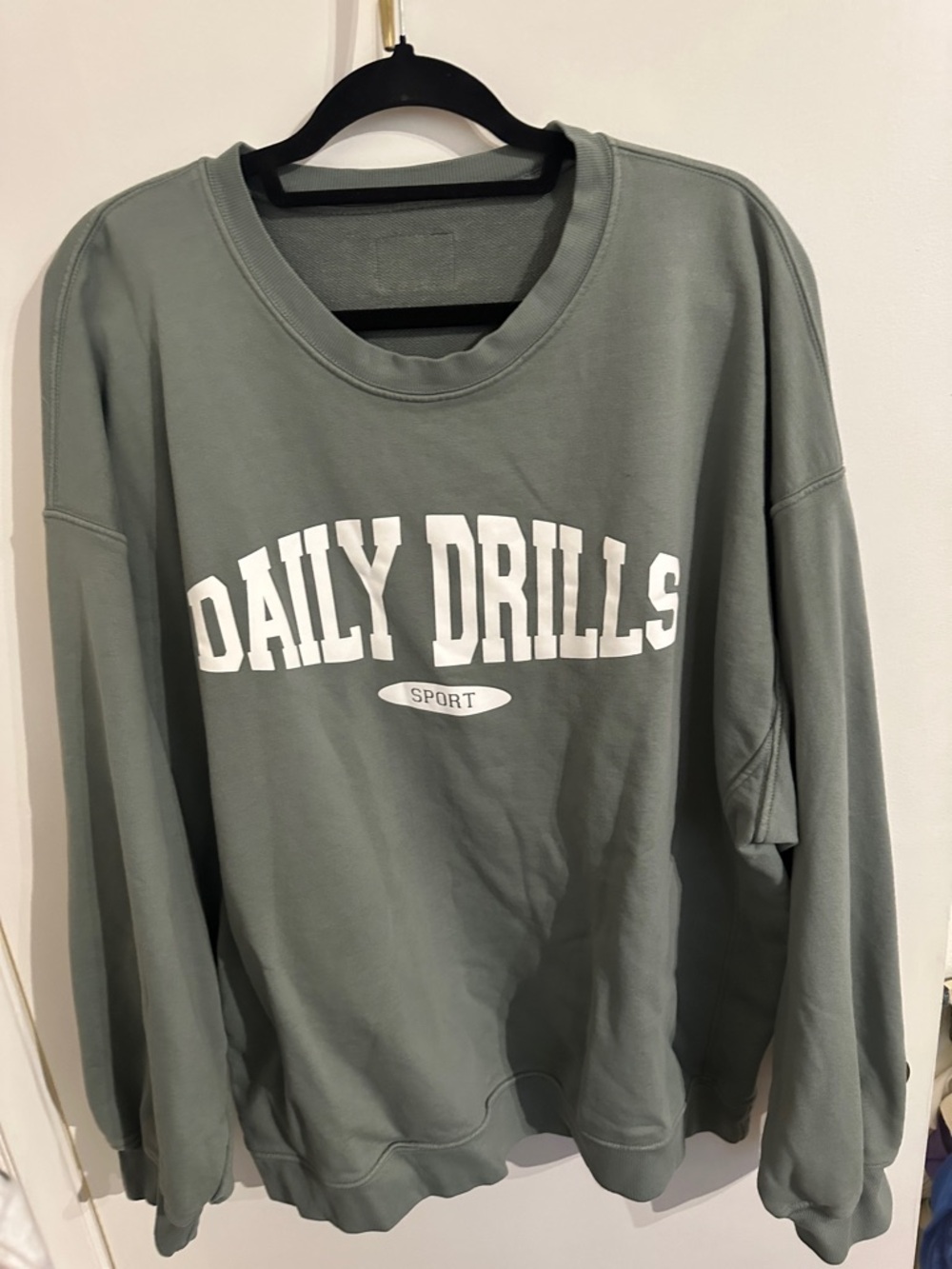 Daily Drills OG Sport Drop Crewneck
